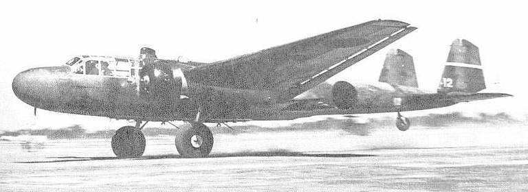 The Nells slim fuselage and long wing in side profile the shape of range.