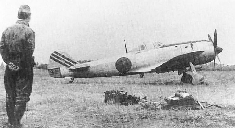 A Ki-84 Hayate of the 73rd Sentai in wartime service.