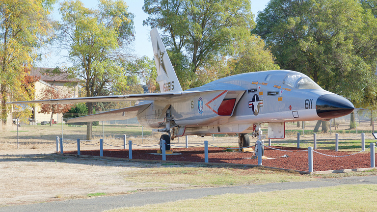 A preserved RA-5C Vigilante a survivor of a type that suffered heavily over Vietnam.