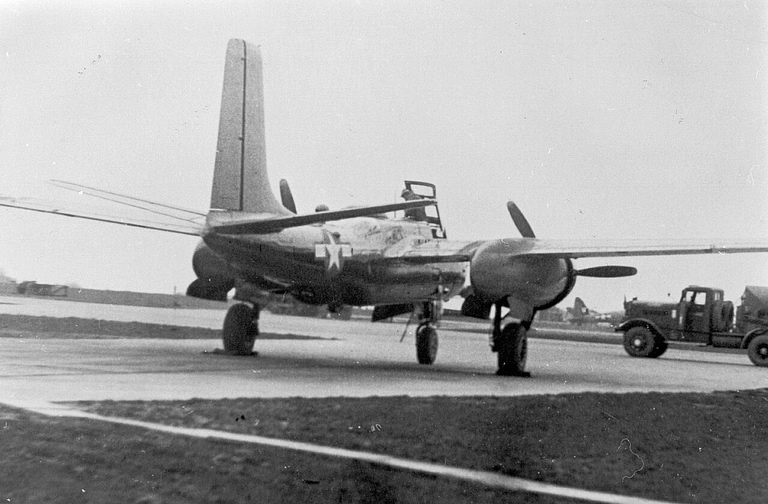 Black-painted Douglas A-26 Invader night intruder
