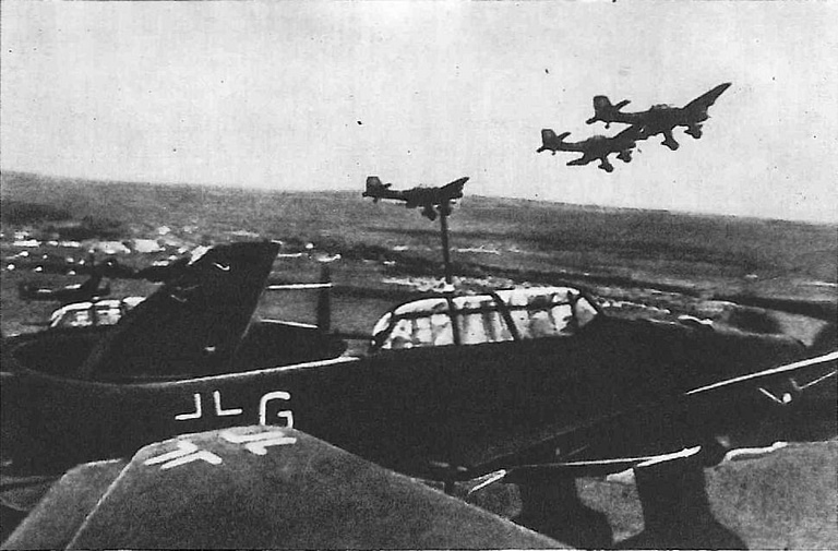 A Ju 87 in 1939 the Stuka opened the German campaign in Poland that September.