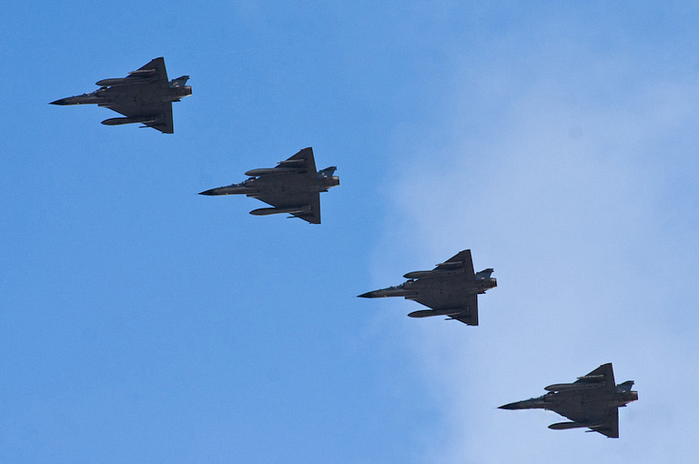 A Brazilian Air Force Mirage 2000 Brazil flew the type until its retirement in 2013.