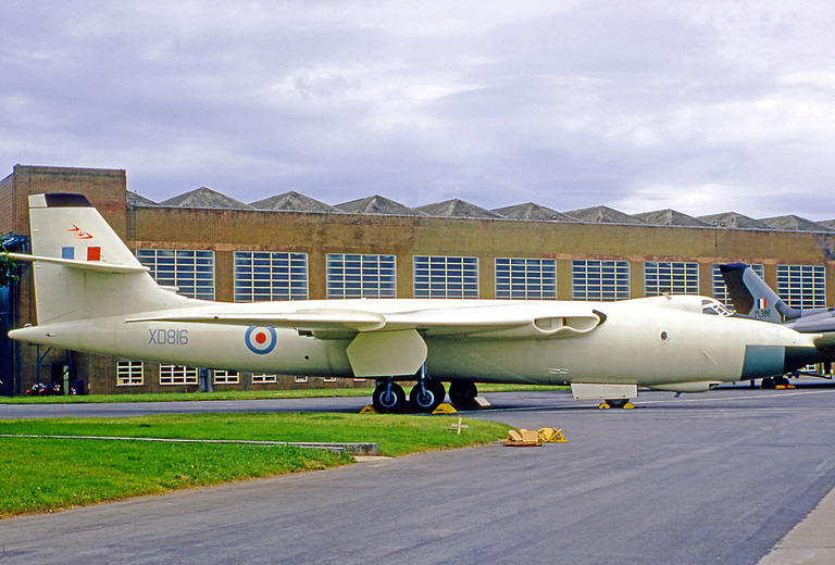 Valiant BK.1 XD816 in No. 214 Squadron markings a survivor of the tanker era.