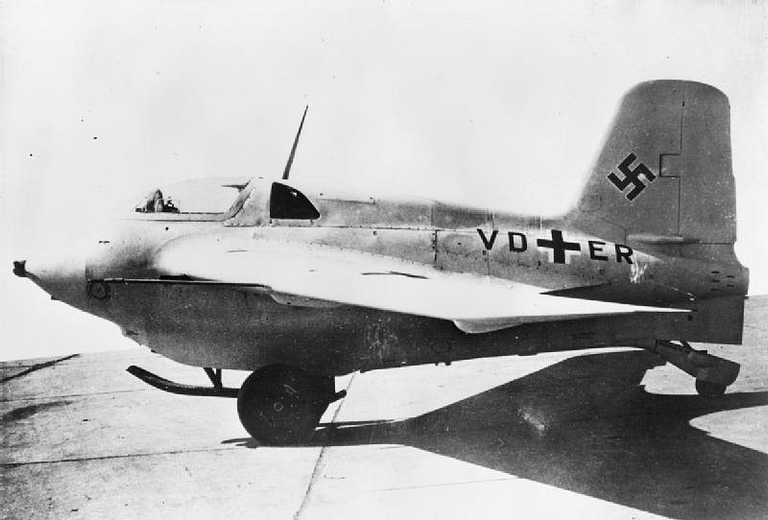 Messerschmitt Me 163 Komet in Luftwaffe markings