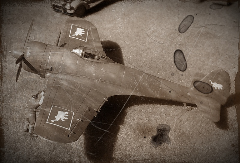 A Ki-43 in Royal Thai Air Force markings one of Japans wartime partners.