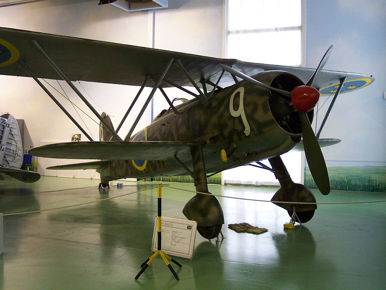 Fiat CR.42 Falco biplane fighter