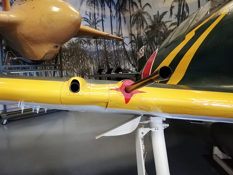 One of the few surviving Mitsubishi J2M3 Raiden fighters