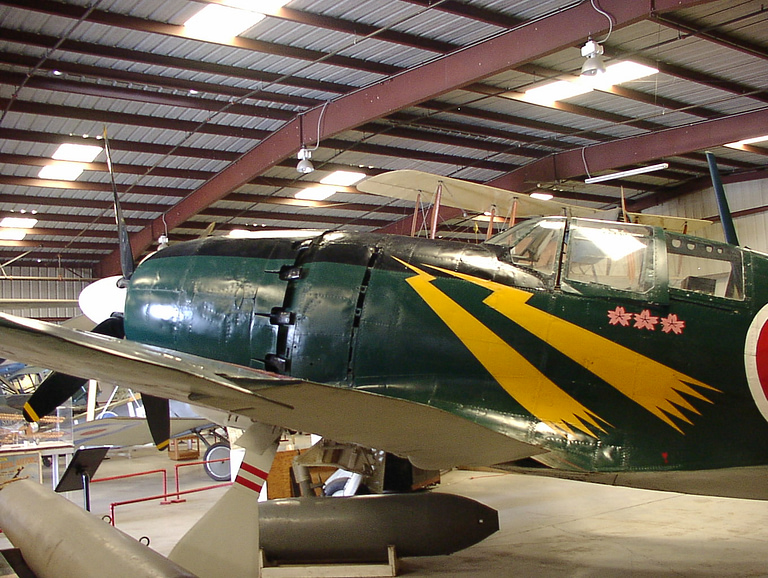 Mitsubishi J2M3 Raiden preserved at Planes of Fame