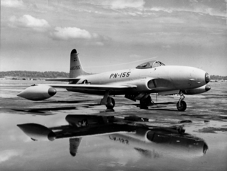 Two early Lockheed P-80 Shooting Stars