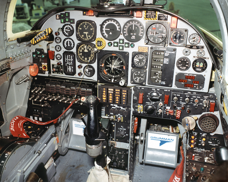 Inside the X-29 cockpit a fighter-style office for a jet the computers actually flew.