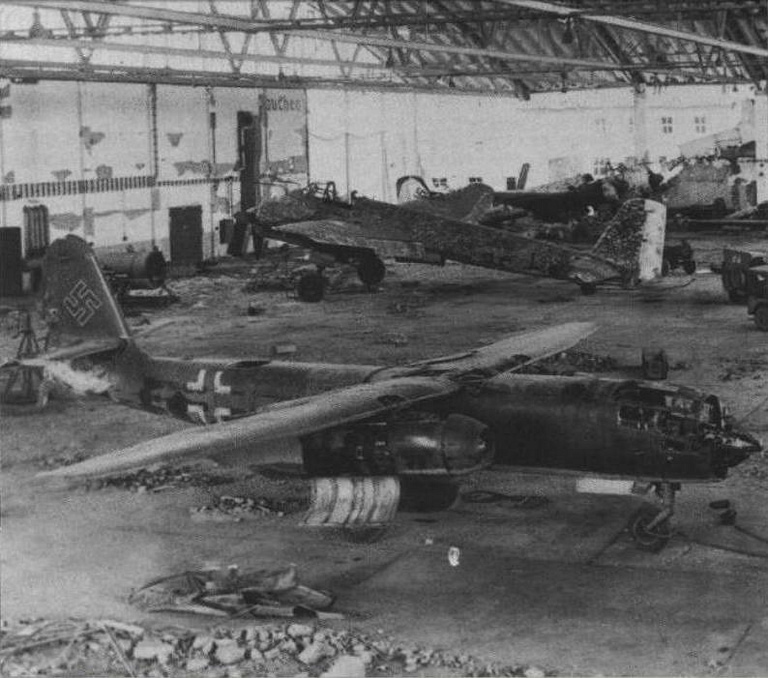 Arado Ar 234 Blitz on an airfield