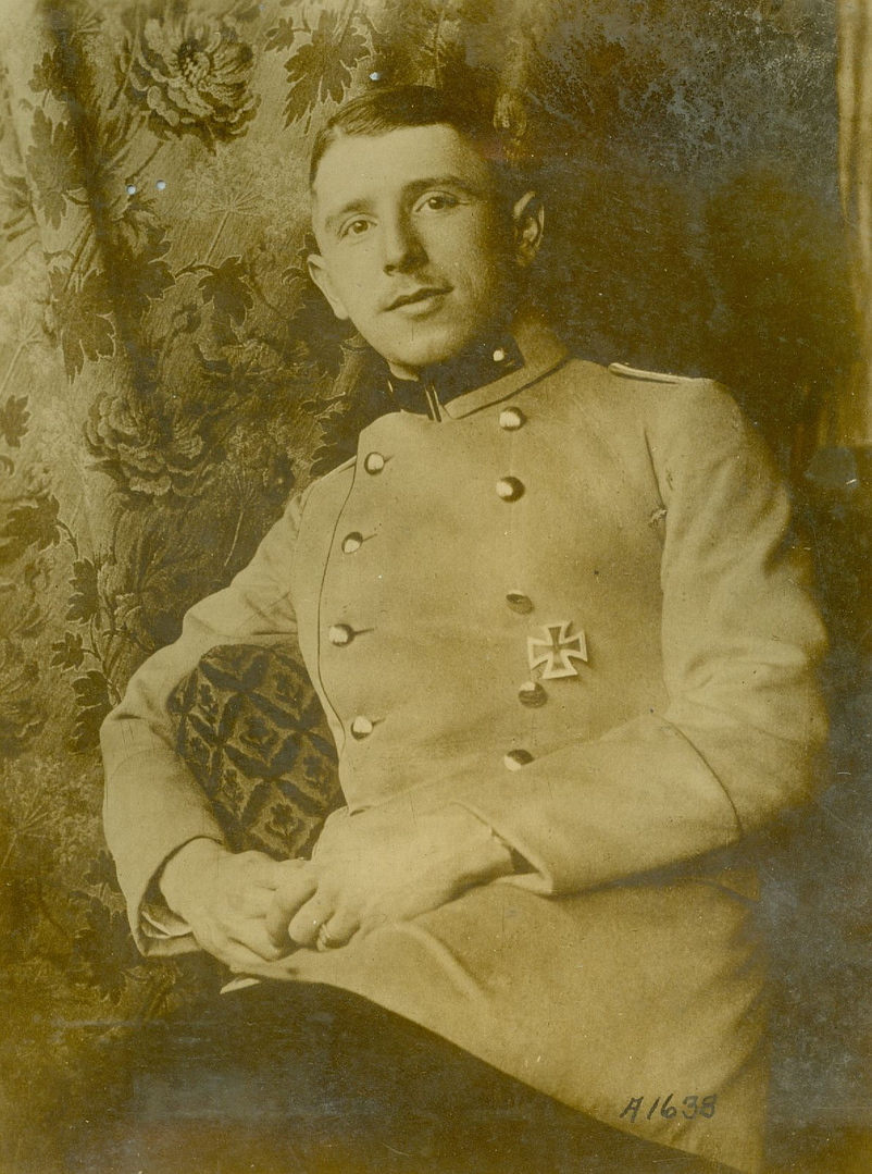 Portrait of German fighter ace Max Immelmann