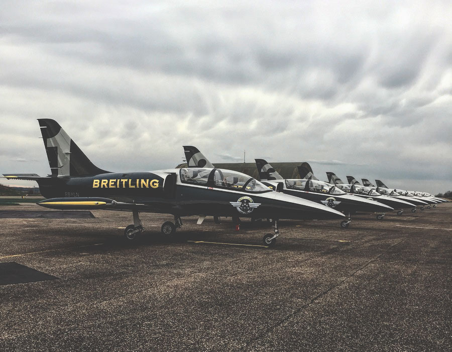 Hawker Hunter fliegen in der Schweiz