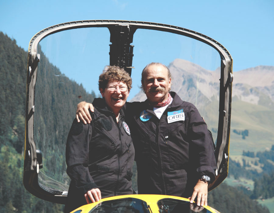 Hawker Hunter fliegen in der Schweiz