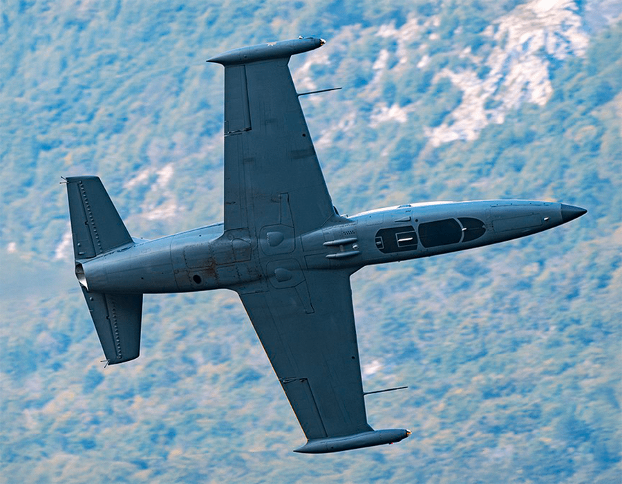 Hawker Hunter fliegen in der Schweiz