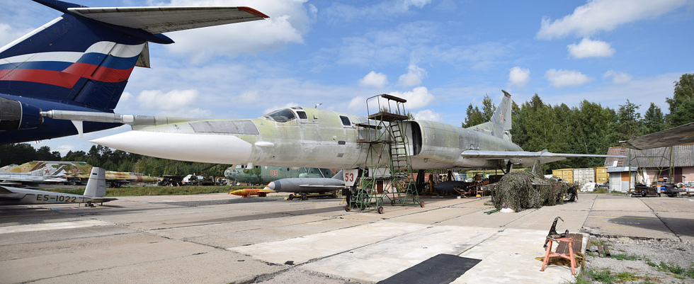 An early Tu-22M1 preserved at the Riga Aviation Museum.