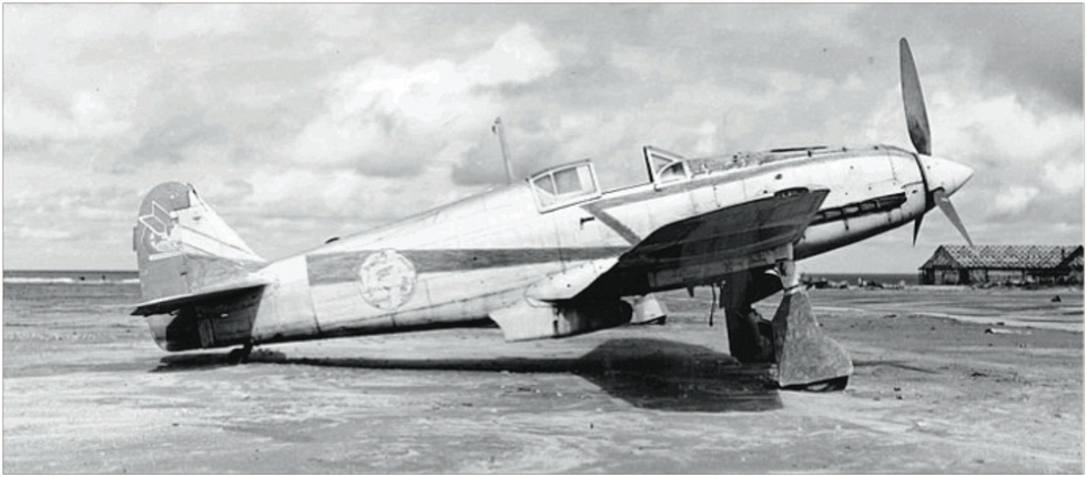 A captured Ki-61 Hien the fighter the Allies code-named Tony.