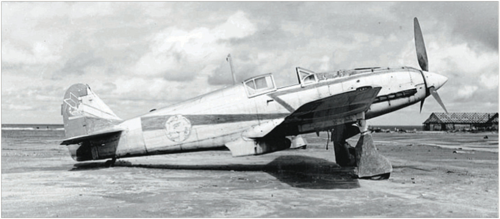 A captured Ki-61 Hien the fighter the Allies code-named Tony.