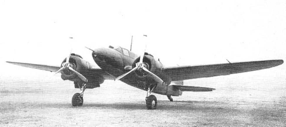 An early Kawasaki Ki-45 twin-engine heavy fighter of the Imperial Japanese Army.