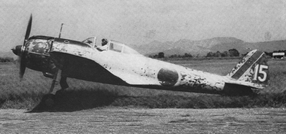 A wartime Nakajima Ki-43-II in Imperial Japanese Army markings.