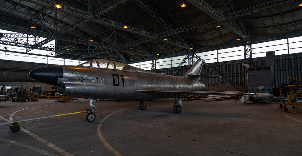 A two-seat Mystre IVN the rare all-weather interceptor variant.