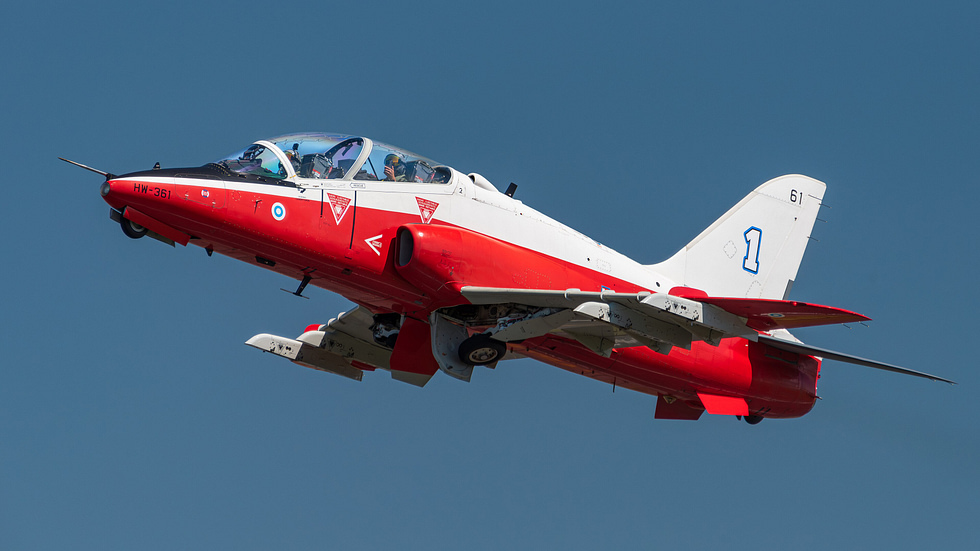 A Finnish Air Force Hawk Mk 66 four decades of Nordic service.