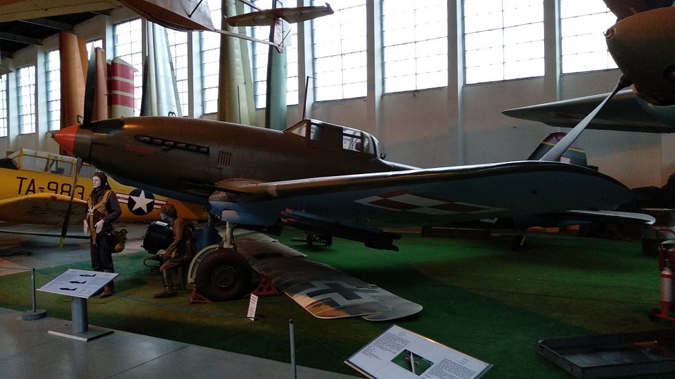 Czechoslovak-built Avia B-33 licensed Ilyushin Il-10 at the Polish Aviation Museum
