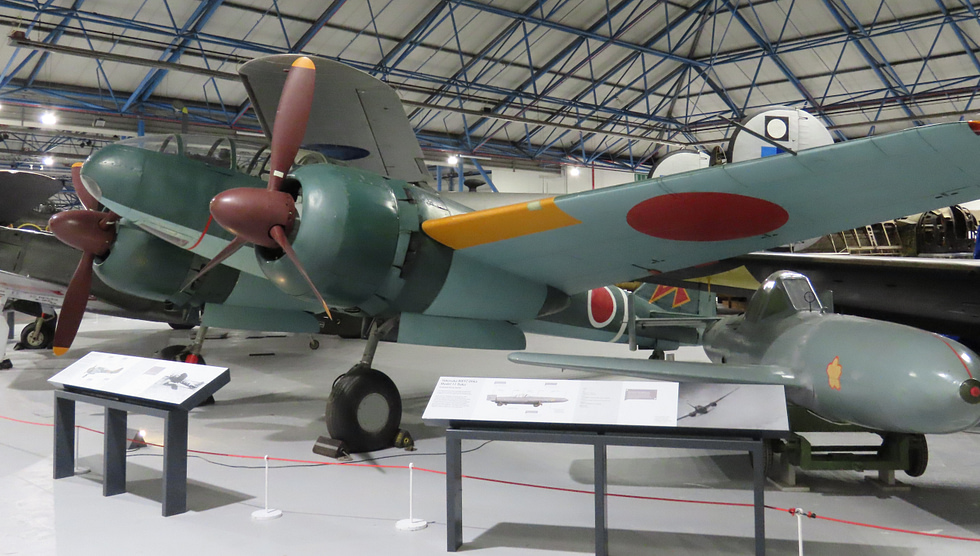 The Dinah on display at the RAF Museum London, Hendon, after its move from Cosford.