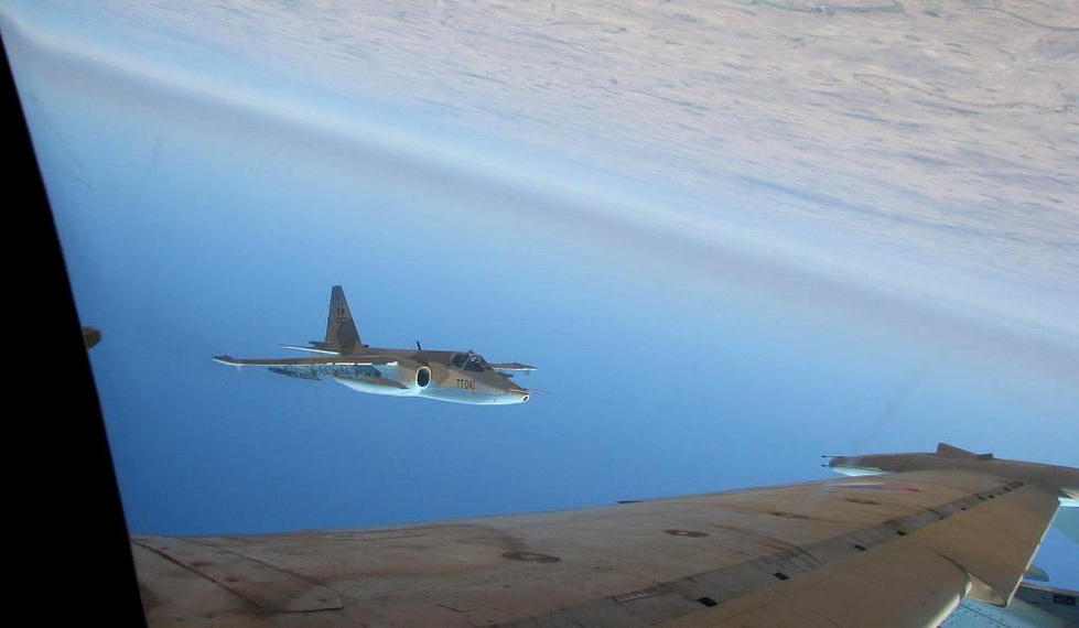 A Chad Air Force Su-25 one of many African and Middle Eastern export operators.