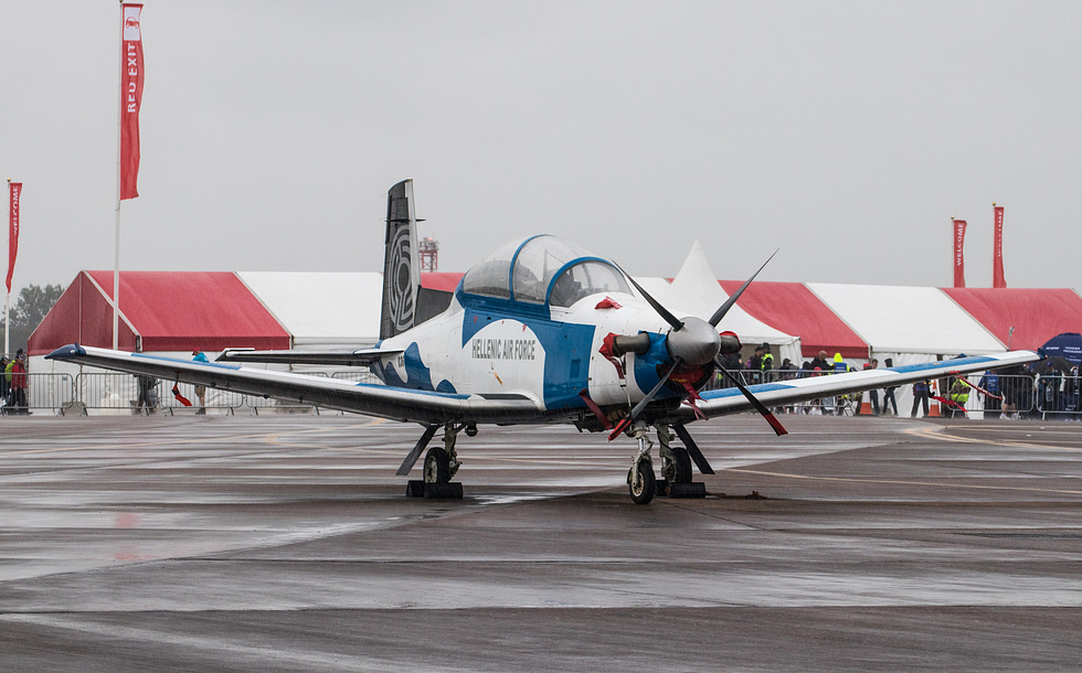 A Hellenic Air Force T-6A Texan II the Texan II serves more than a dozen allied nations.
