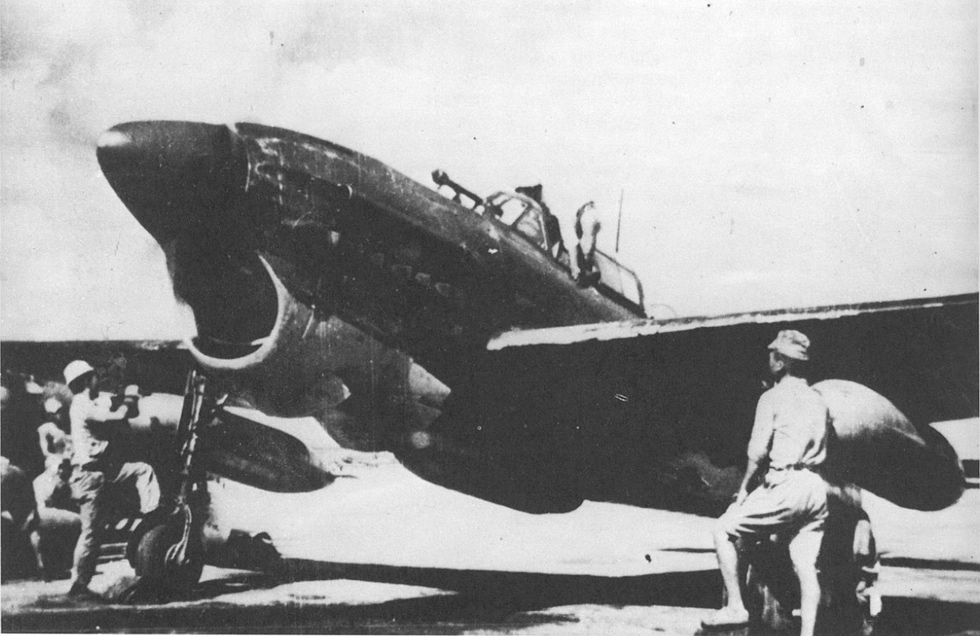 A wartime D4Y1 Suisei lifting off the fastest carrier dive bomber Japan flew.
