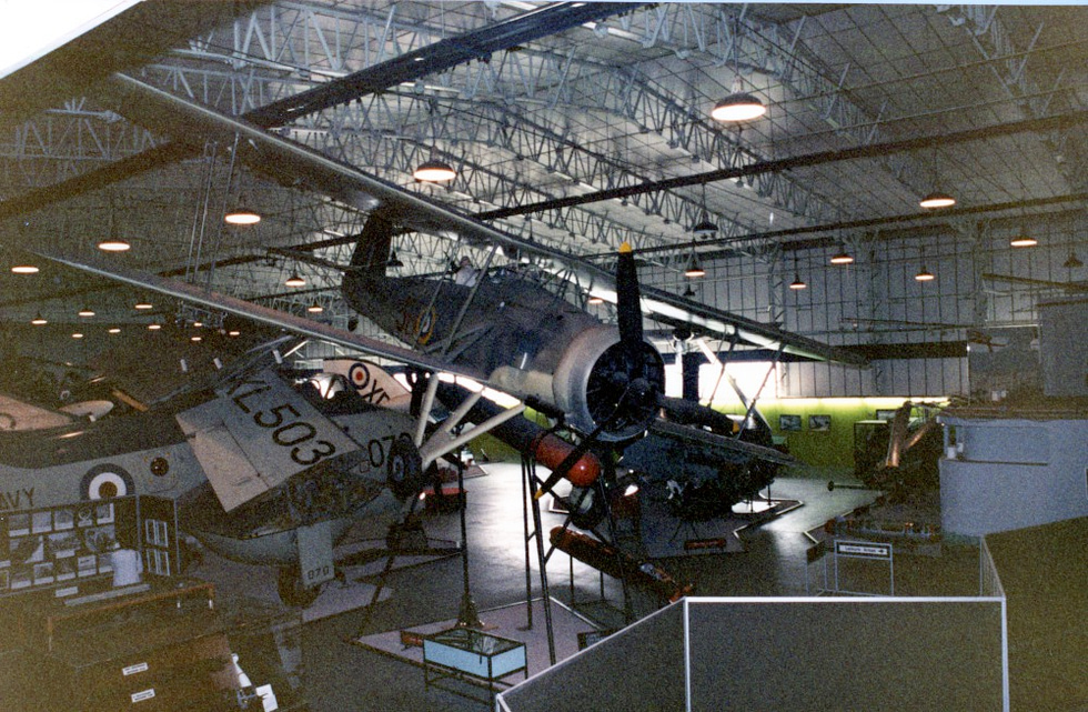 Swordfish Mk II LS326 one of the few airframes kept airworthy in Britain today.