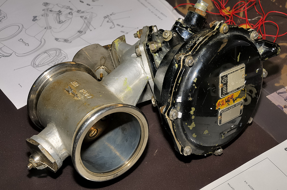 An Orenda PS-13 Iroquois afterburning turbojet the engine built for the Mk 2 Arrow.