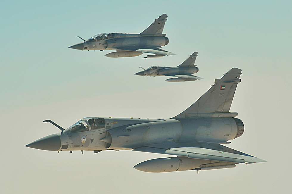 A United Arab Emirates Mirage 2000-9 the bespoke top-tier export variant.