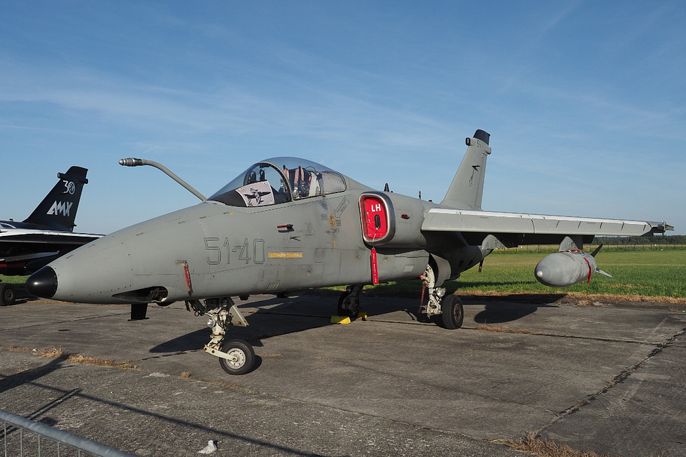 An A-11 Ghibli on the ground small, purposeful and easy to maintain.