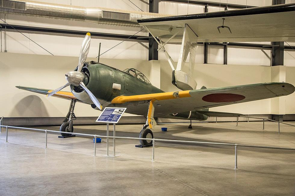 A restored Ki-43 preserved at the Pima Air Space Museum, Arizona.