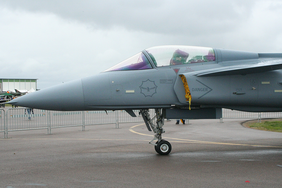 A South African Air Force JAS 39C the Gripens first export customer beyond Europe.