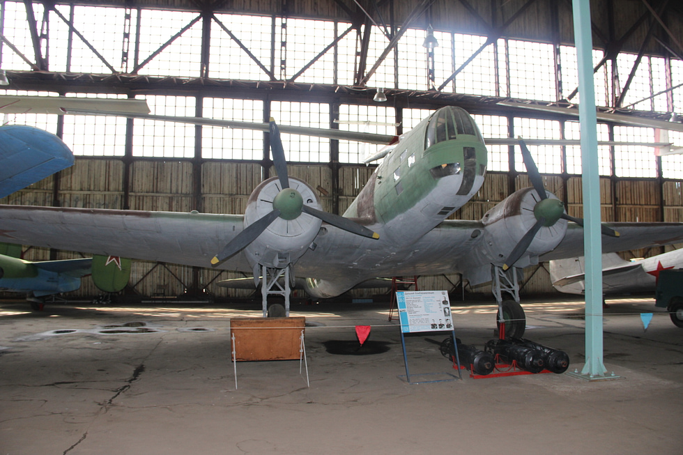 The Ilyushin DB-3 the direct predecessor from which the Il-4 evolved.
