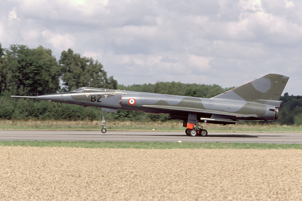 A preserved Mirage IVP on show the supersonic delta that never fired its weapon in anger.