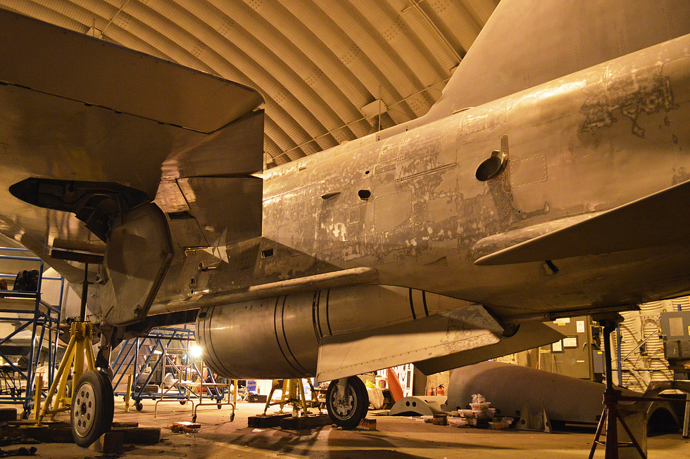 A Lightning F.53 in export markings the multirole version flown by Saudi Arabia and Kuwait.