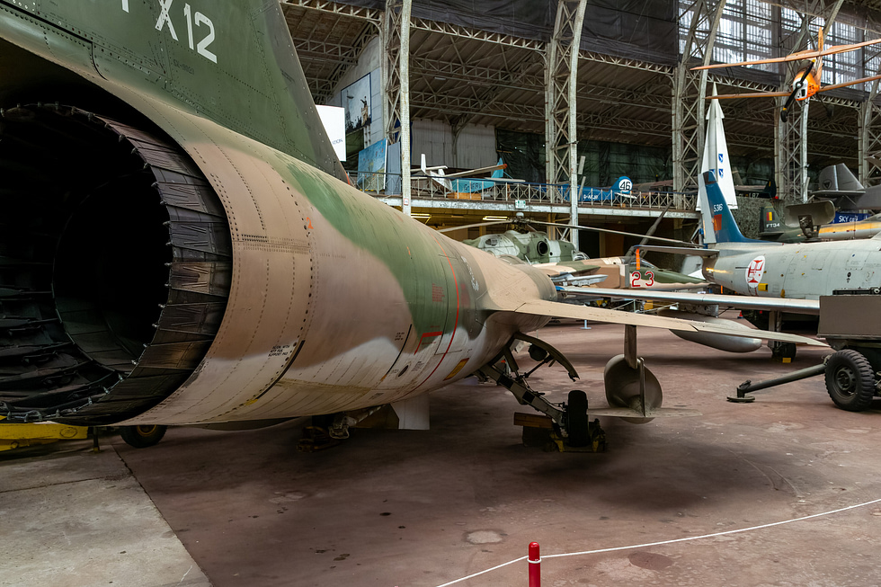 A preserved F-104G in colour the Starfighter lives on as a warbird.