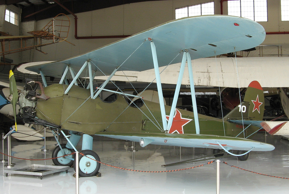 A preserved Po-2 at the Fantasy of Flight museum in Florida.