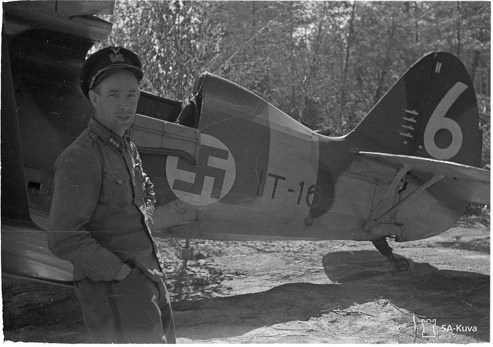 An I-153 documented in the Finnish wartime archive Finland captured and flew the type.