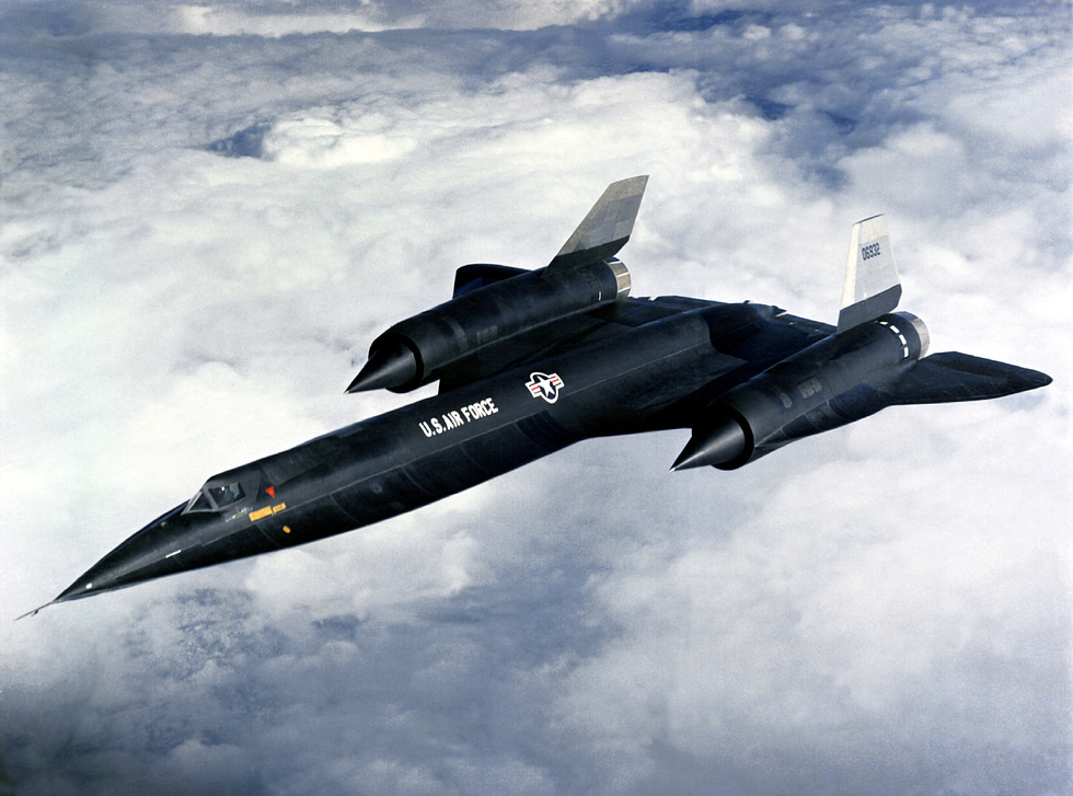 A Lockheed A-12 in flight the CIAs single-seat Mach-3 reconnaissance aircraft.