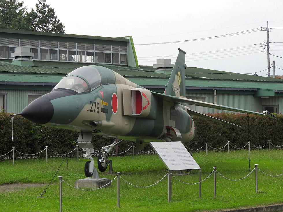 A JASDF F-1 preserved at Fuchu Air Base the type served only with Japan.