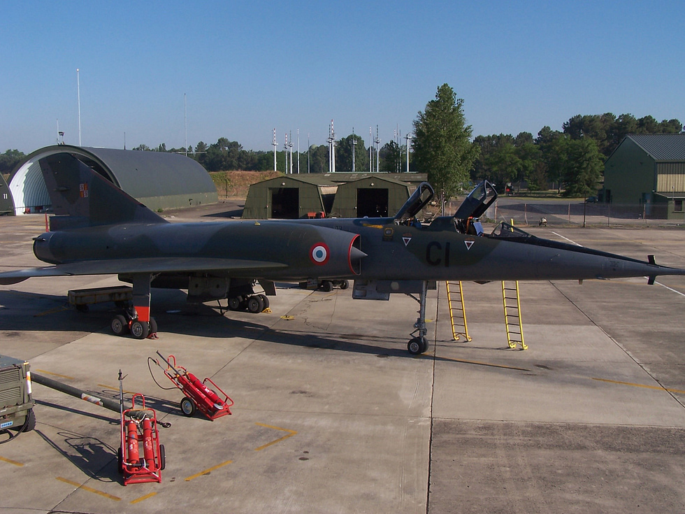 Mirage IVP n62 CI of EB 1/91 Gascogne the last Mirage IV built.