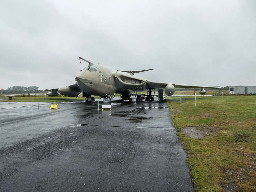 Victor K.2 Lusty Lindy at the Yorkshire Air Museum, Elvington kept in fast-taxi condition.