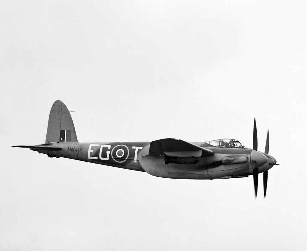 A Mosquito FB Mk VI of No. 487 (RNZAF) Squadron the definitive fighter-bomber marque.