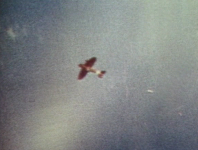 A D3A photographed over the Pacific in 1942 the types dominance ended with heavy losses at Midway.