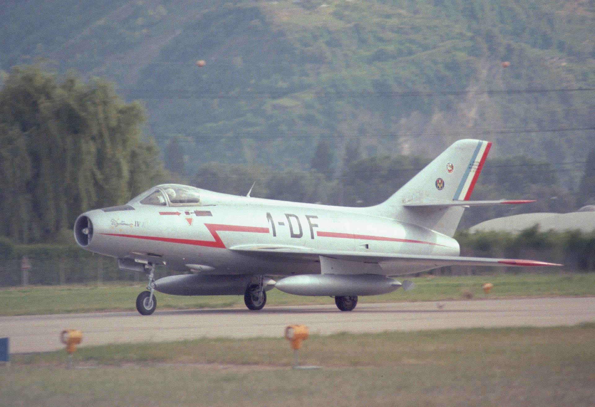 Dassault Mystère IV French swept-wing jet fighter-bomber